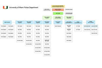 UMPD Organizational Chart